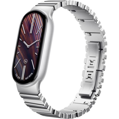 Ремінець Xiaomi до Band 10 Asymmetrical Metal Strap Срібний BHR07YHGL