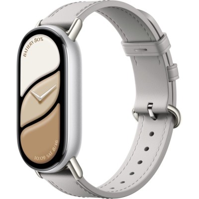 Ремінець Xiaomi до Band 10 Leather Strap Elephant Gray BHR07YLGL Сірий