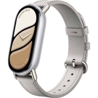 Ремінець Xiaomi до Band 10 Leather Strap Elephant Gray BHR07YLGL Сірий