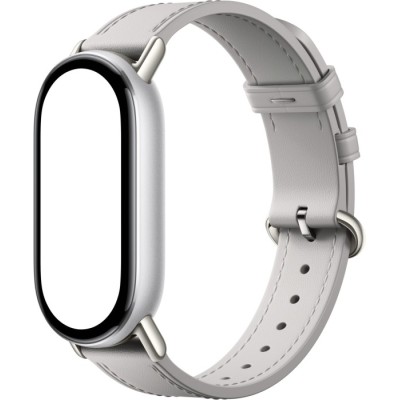Ремінець Xiaomi до Band 10 Leather Strap Elephant Gray BHR07YLGL Сірий