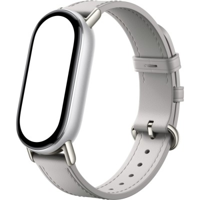 Ремінець Xiaomi до Band 10 Leather Strap Elephant Gray BHR07YLGL Сірий