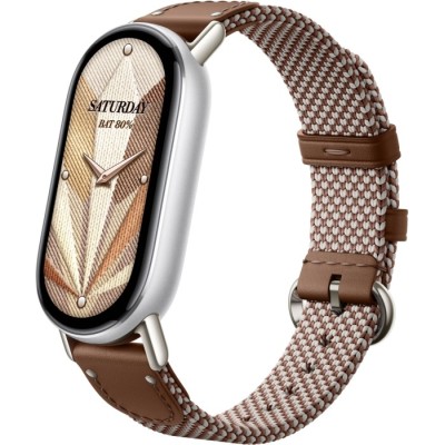Ремінець Xiaomi до Band 10 Silk Knitted Strap Feather Brown BHR07YJGL Коричневий
