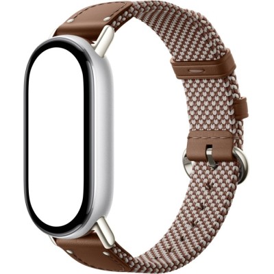 Ремінець Xiaomi до Band 10 Silk Knitted Strap Feather Brown BHR07YJGL Коричневий