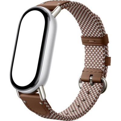 Ремінець Xiaomi до Band 10 Silk Knitted Strap Feather Brown BHR07YJGL Коричневий