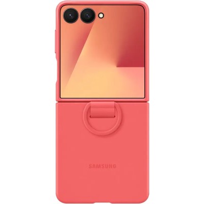 Чохол-накладка Samsung Flip 7 Ring Case (EF-PF766TREGUA) Red