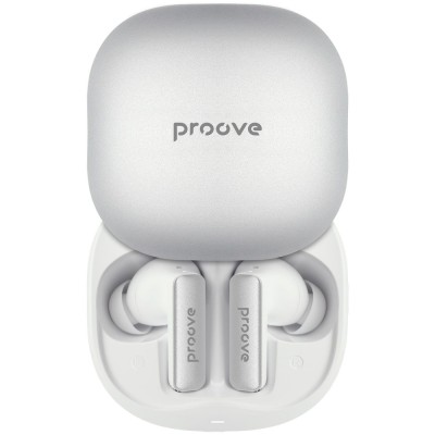 Бездротові навушники Proove NoLimit TWS with Hybrid ANC (APP) white/silver (TWNL0001AP26)