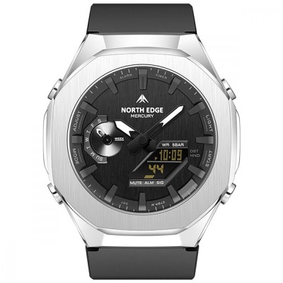 Механічний Годинник NORTH EDGE MERCURY black