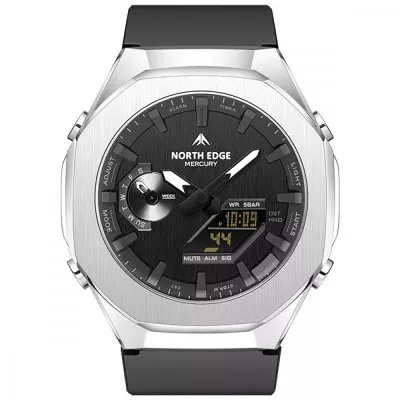Механічний Годинник NORTH EDGE MERCURY black