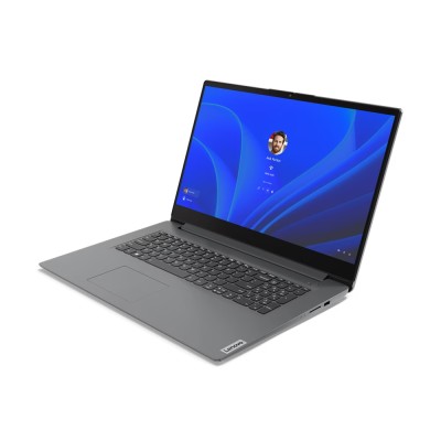 Ноутбук LENOVO V17-G4 17.3" FHD IPS AG, Intel i3-1315U, 16GB, F512GB, UMA, DOS, сірий (83A2001SRA)