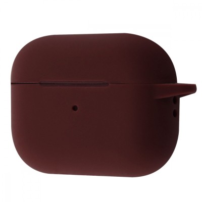 Чохол Silicone Case New for AirPods Pro 3 bordo