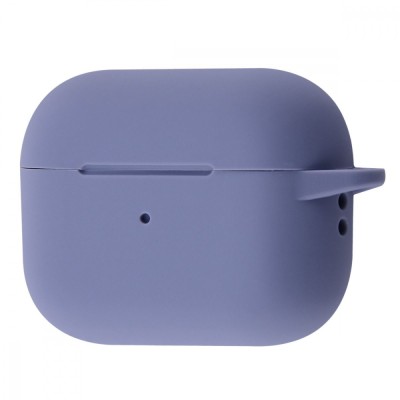 Чохол Silicone Case New for AirPods Pro 3 lavender gray
