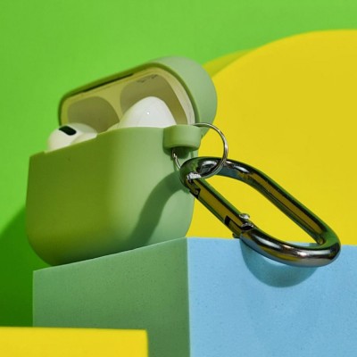 Чохол Silicone Case New for AirPods Pro 3 pine green