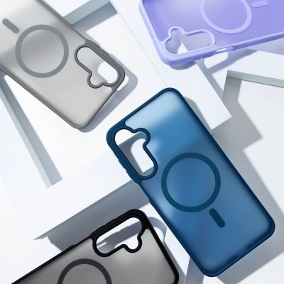 Чохол WAVE Matte Color Case with Magnetic Ring Samsung Galaxy S25 FE pink