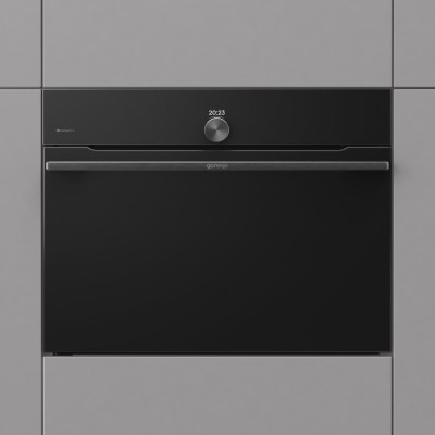 Духова шафа Gorenje електрична компактна, 50л, A+, дисплей, Wi-Fi, ф-ція мікрохвиль, чорний