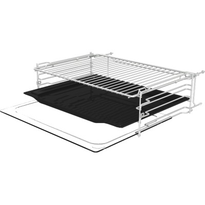 Духова шафа Gorenje електрична компактна, 50л, A+, дисплей, Wi-Fi, ф-ція мікрохвиль, чорний