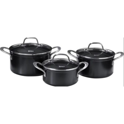 Набір каструль Ninja ZEROSTICK Essentials, 6 предметів (C13000DE)