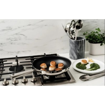 Сковорода Ninja ZEROSTICK з нержавіючої сталі 24 см (C60024DE)