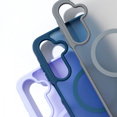 Чохол WAVE Matte Color Case with Magnetic Ring Samsung Galaxy S25 FE gray