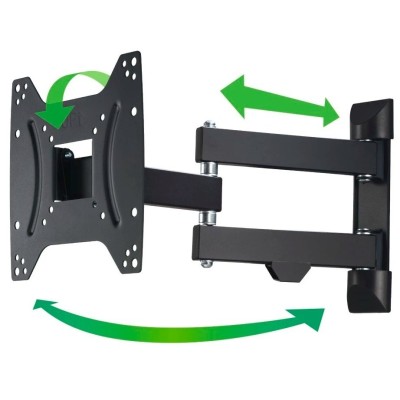 Кріплення ТВ поворотне Hama TV-WB, AR-2, 19-48", чорний (00118101)