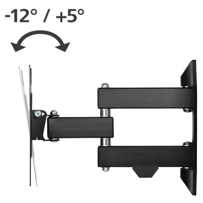 Кріплення ТВ поворотне Hama TV-WB, AR-2, 19-48", чорний (00118101)