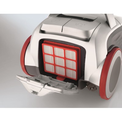 Пилосос Gorenje мішковий, 700Вт, 3л, HEPA, щітка Xpand Zone, телескоп, червоний (VCEA21GPLW)