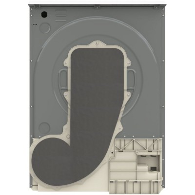 Сушильна машина Candy тепловий насос, 7кг, A++, 46,5см, дисплей, Wi-Fi + Bluetooth, люк сірий, білий (RP4H7A2TRE-S)