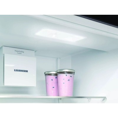 Холодильник Liebherr вбудований з нижн. мороз., 177x54.1х54.5, холод.відд.-182л, мороз.відд.-69л, 2дв., A++, NF, диспл внутр., б