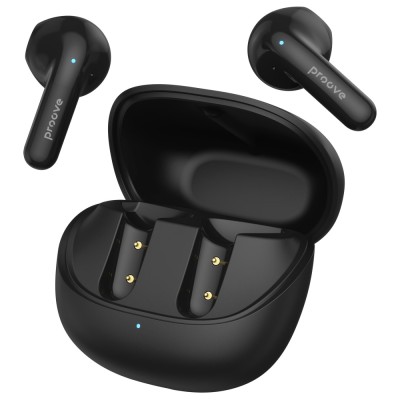 Бездротові навушники Proove Logic TWS (APP) pearl black (TWLG0001AP17)
