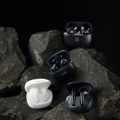 Бездротові навушники Proove Logic TWS (APP) pearl black (TWLG0001AP17)