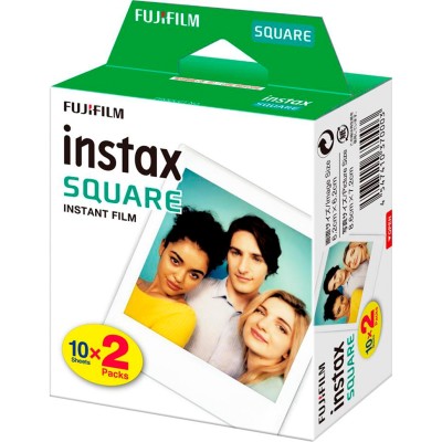 Картридж з фотопапером моментальної фотографії INSTAX SQUARE FILM EU 10X2/PK