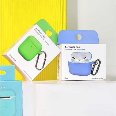 Чохол Silicone Case New for AirPods Pro blue cobalt