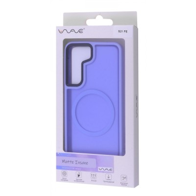 Чохол WAVE Matte Insane Case with Magnetic Ring Samsung Galaxy S21 FE (G990B) deep purple
