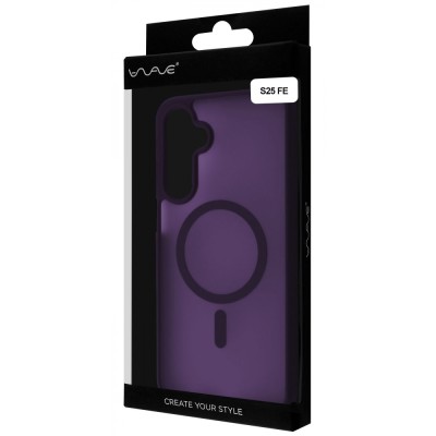 Чохол WAVE Matte Color Case with Magnetic Ring Samsung Galaxy S25 FE black