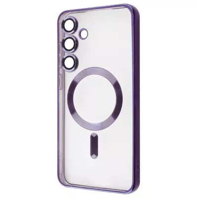 Чохол WAVE Metal Color Case with Magnetic Ring Samsung Galaxy S25 FE deep purple