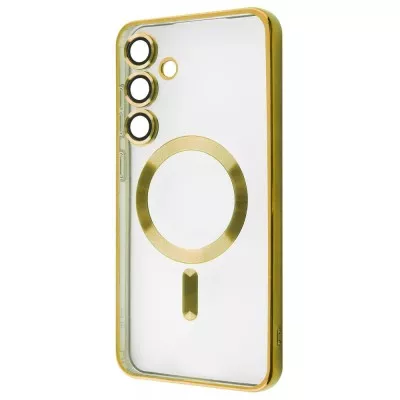 Чохол WAVE Metal Color Case with Magnetic Ring Samsung Galaxy S25 FE gold