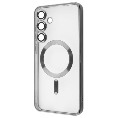 Чохол WAVE Metal Color Case with Magnetic Ring Samsung Galaxy S25 FE silver