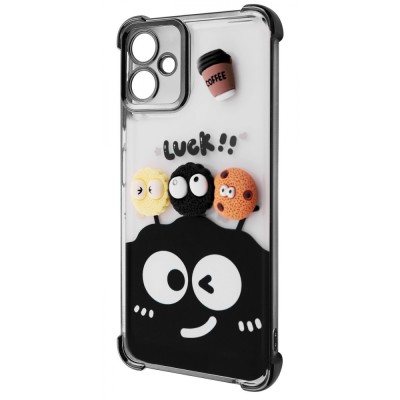 Чохол WAVE Winkie Samsung Galaxy A06 black/splash