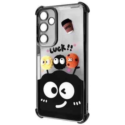 Чохол WAVE Winkie Samsung Galaxy A35 black/splash