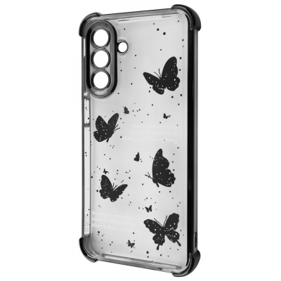 Чохол WAVE Winkie Samsung Galaxy A36/A56 black/butterfly