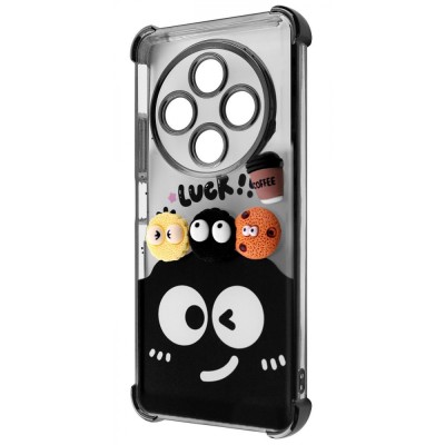 Чохол WAVE Winkie Xiaomi Redmi 14C 4G/Poco C75 4G/Redmi A4 black/splash