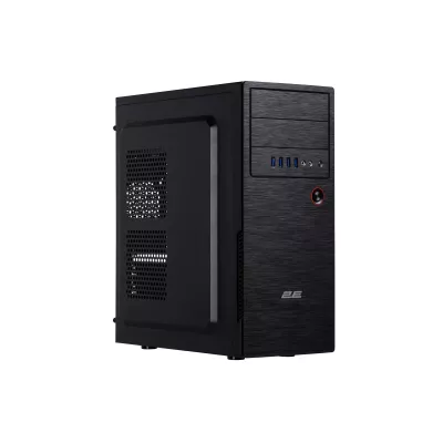 Корпус 2E Alfa E1802 без БЖ 4xUSB3.0, VGA 320мм, ATX, чорний (2E-E1802)