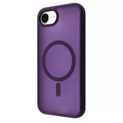 Чохол WAVE Matte Insane Case with Magnetic Ring iPhone 16e deep purple