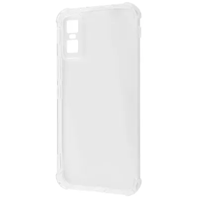 Чохол WXD Силікон 0.8 mm HQ Infinix GT 30/30 Pro clear