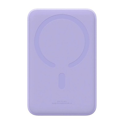 Зовнішній MagSafe Акумулятор Baseus 20000mAh 20W Magnetic Mini Wireless Fast Charge (PPCX150005) Purple