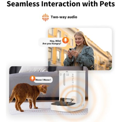 Смарт годівниця PETKIT YUMSHARE DUAL-HOPPER with Cam P591