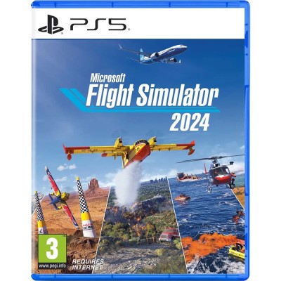 Гра консольна PS5 Microsoft Flight Simulator 2024, BD диск