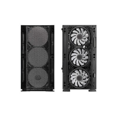 Корпус 2E GAMING Calleo GB700 без БЖ 2xUSB3.0, 1xUSB2.0, 4x120мм ARGB, VGA 320мм, LCS ready, контролер з пультом, TG Side Window