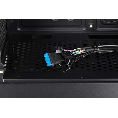 Корпус 2E GAMING Calleo GB700 без БЖ 2xUSB3.0, 1xUSB2.0, 4x120мм ARGB, VGA 320мм, LCS ready, контролер з пультом, TG Side Window