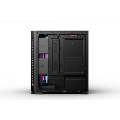 Корпус 2E GAMING Calleo GB700 без БЖ 2xUSB3.0, 1xUSB2.0, 4x120мм ARGB, VGA 320мм, LCS ready, контролер з пультом, TG Side Window