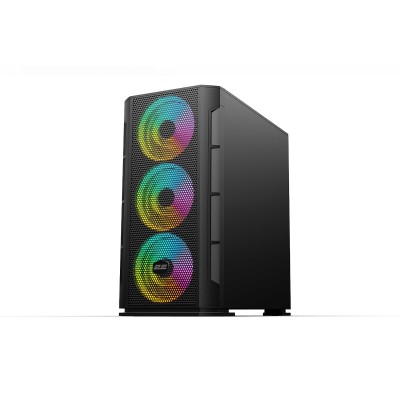 Корпус 2E GAMING Calleo GB700 без БЖ 2xUSB3.0, 1xUSB2.0, 4x120мм ARGB, VGA 320мм, LCS ready, контролер з пультом, TG Side Window